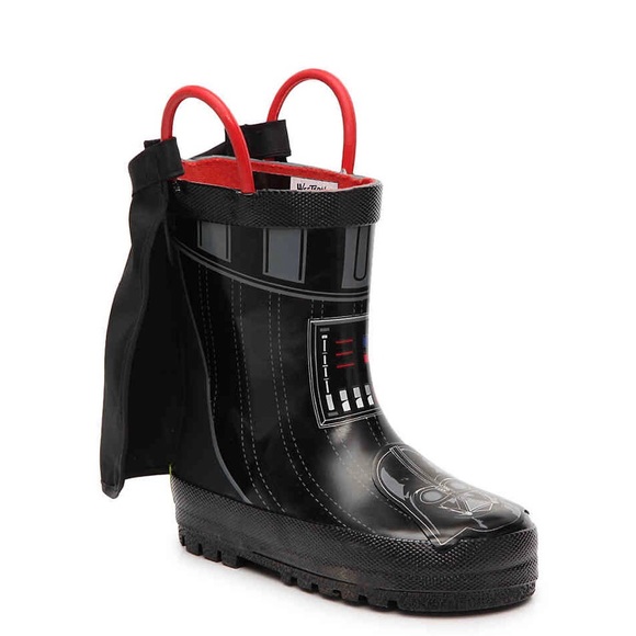 Disney Other - NIB Star Wars Darth Vadar rain boots Size 5